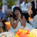Bride Surprised by Amazing Broadway Musical by Family